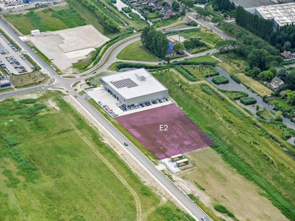 Luchtfoto van Kavel E2 op Nieuw Reijerwaard.