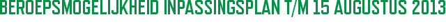 publicatie inpassingsplan