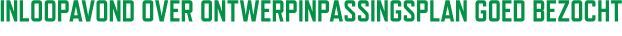 Inloopavond
